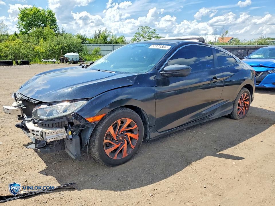 2017 HONDA CIVIC LX – Lot 56171306 auction photo