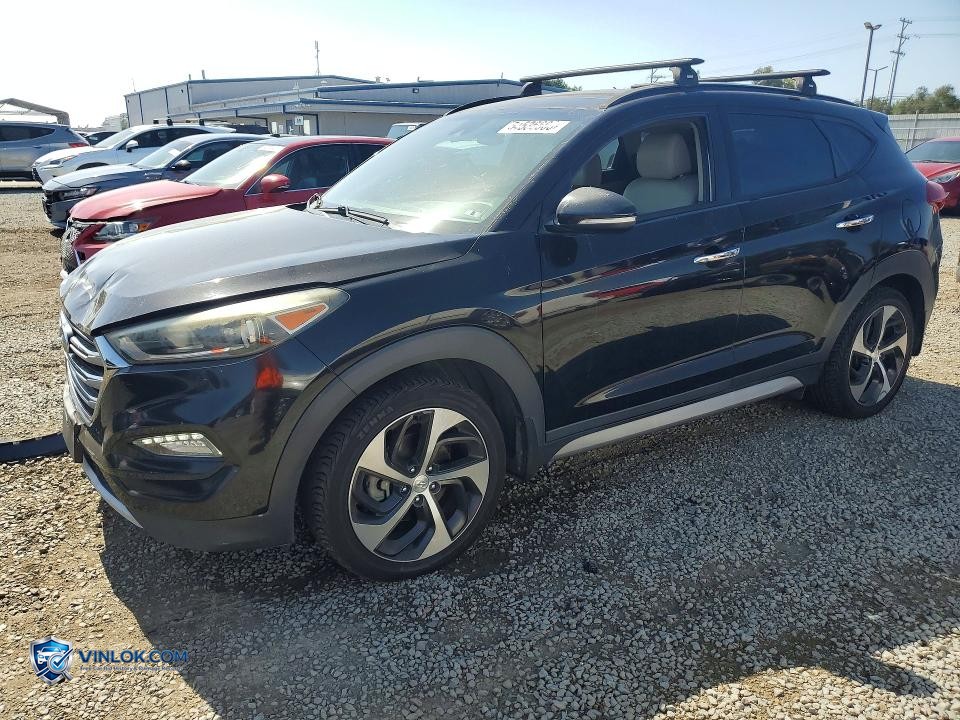 2017 HYUNDAI TUCSON LIMITED – Lot 56172376 auction photo