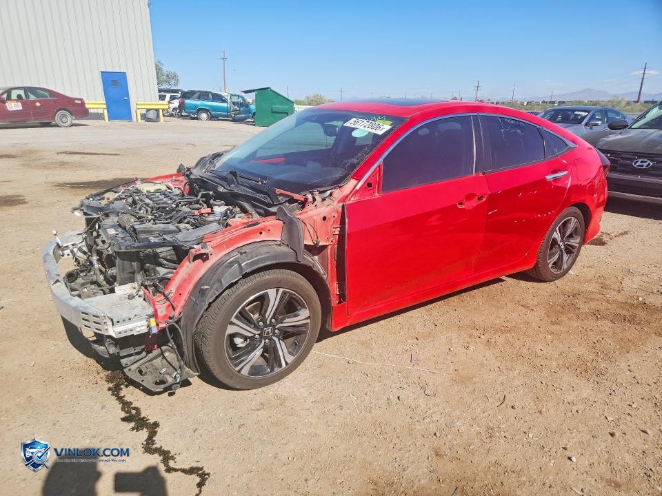 2016 HONDA CIVIC TOURING – Lot 56172806 auction photo