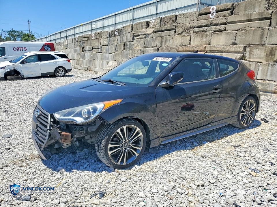 2016 HYUNDAI VELOSTER TURBO – Lot 56174066 auction photo