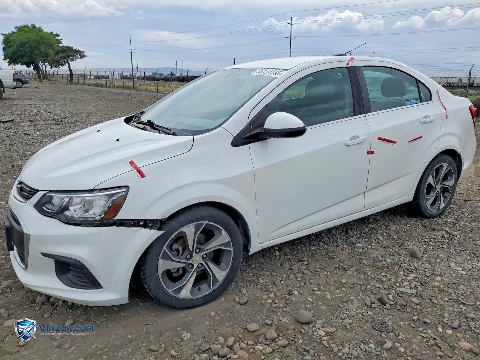 2017 CHEVROLET SONIC PREMIER – Lot 56174146 auction photo