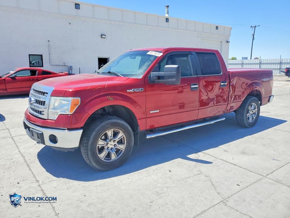 2013 FORD F150 SUPERCREW – Lot 56175376 auction photo