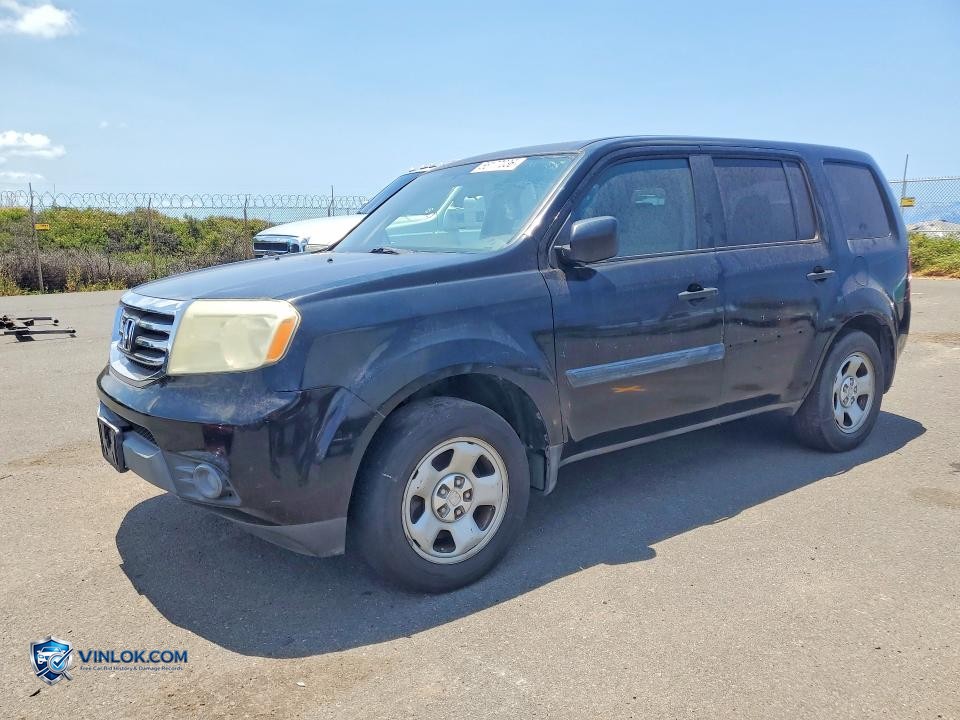 2015 HONDA PILOT LX – Lot 56177036 auction photo