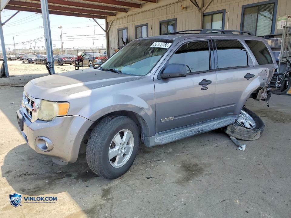 2008 FORD ESCAPE XLT – Lot 56177056 auction photo