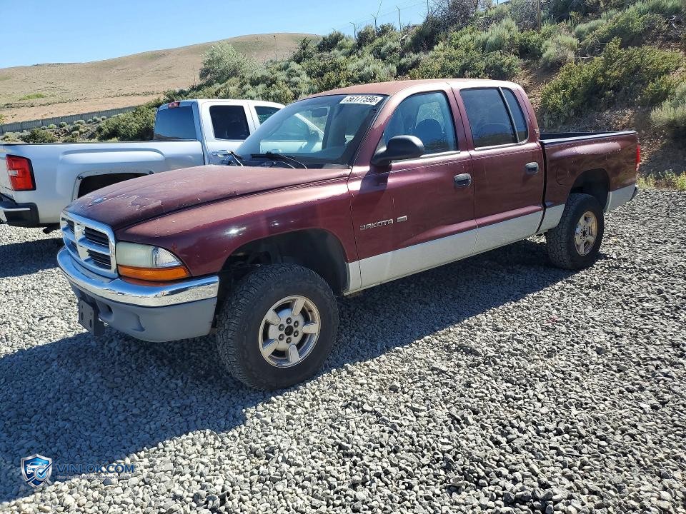 2001 DODGE DAKOTA QUAD – Lot 56177596 auction photo