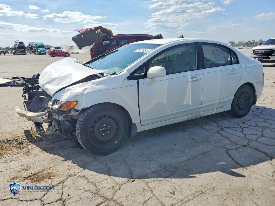 2006 HONDA CIVIC LX – Lot 56178516 auction photo