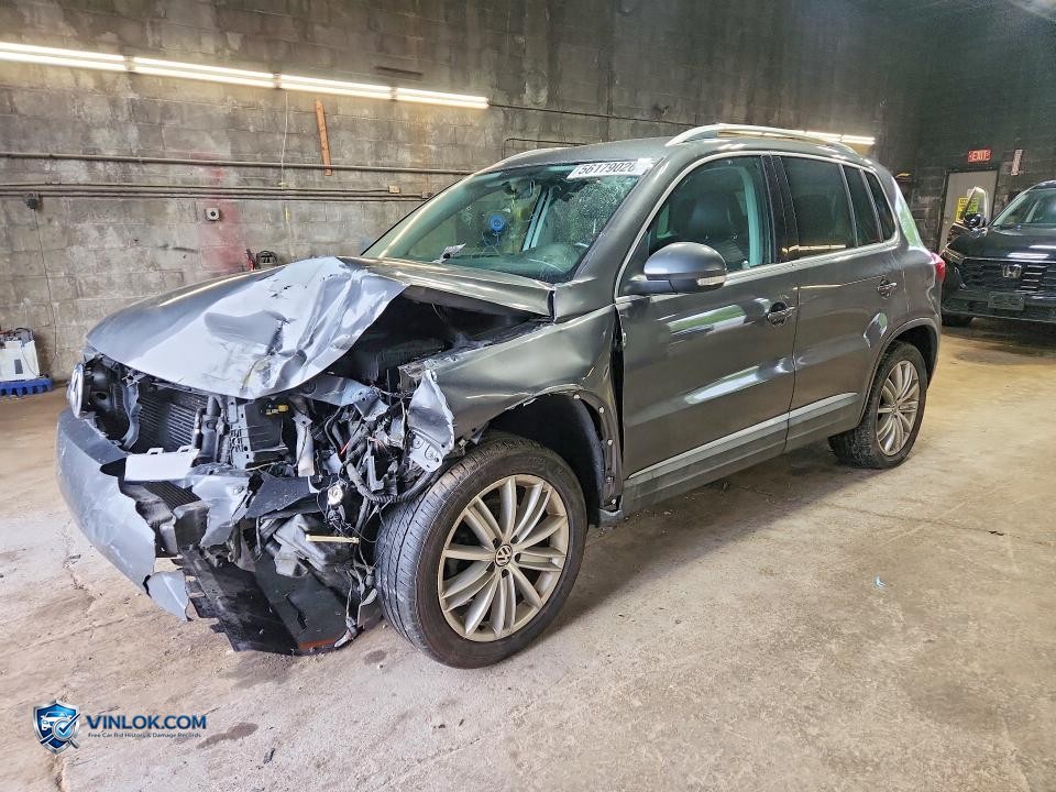 2014 VOLKSWAGEN TIGUAN S – Lot 56179026 auction photo