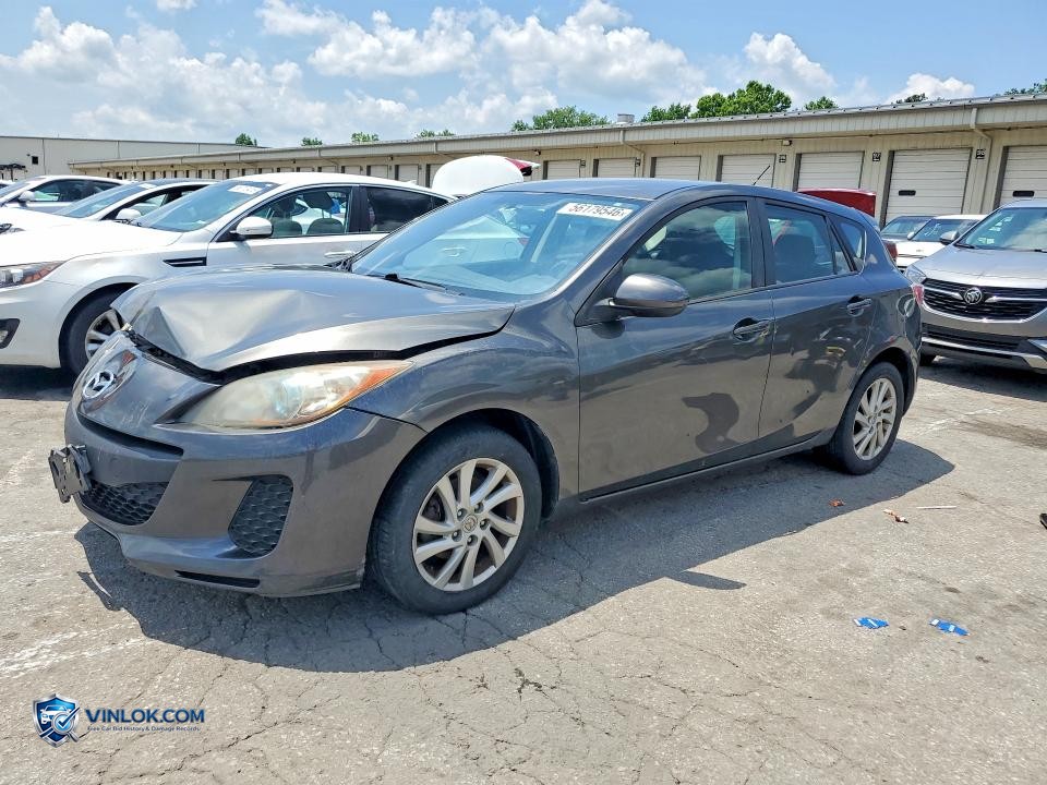2012 MAZDA 3 I – Lot 56179546 auction photo