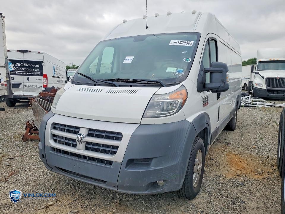 2015 RAM PROMASTER 3500 DELIVERY VAN – Lot 56180986 auction photo