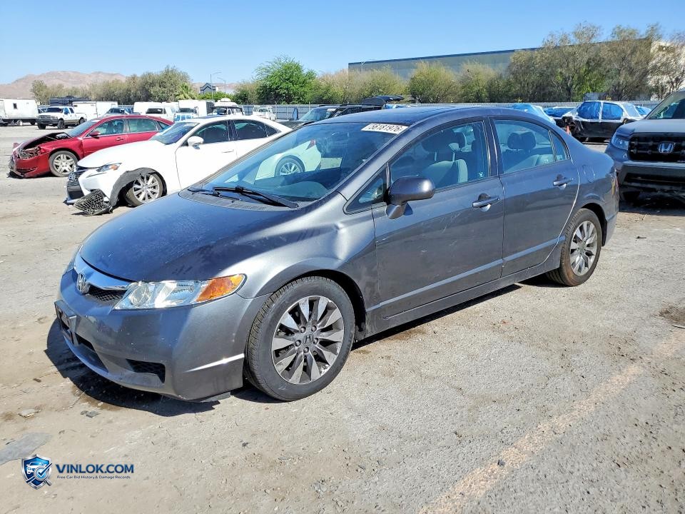 2009 HONDA CIVIC EX – Lot 56181976 auction photo