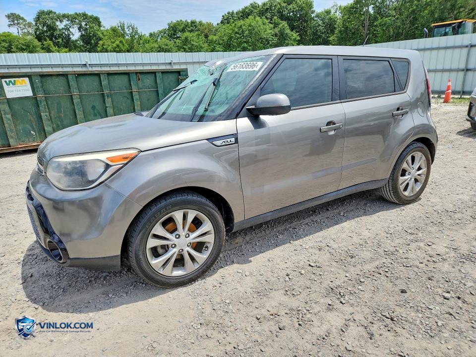 2016 KIA SOUL + – Lot 56183696 auction photo