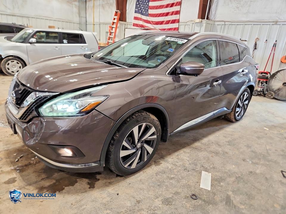 2015 NISSAN MURANO PLATINUM – Lot 56185856 auction photo