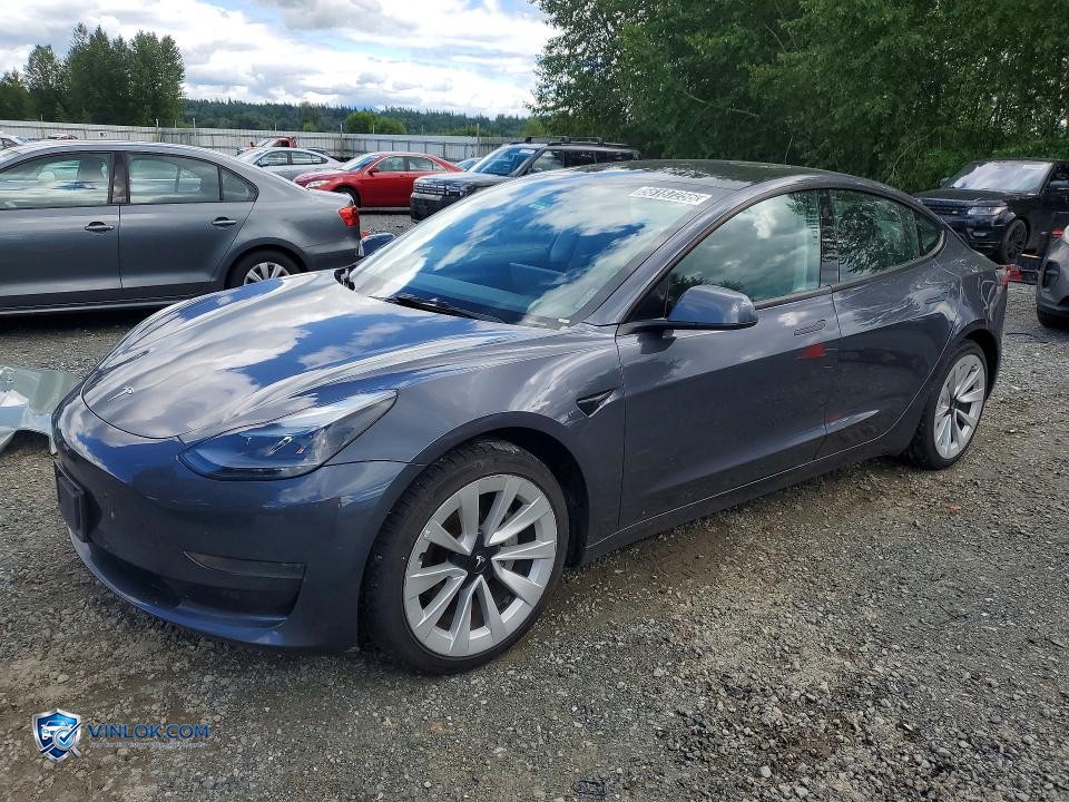 2023 TESLA MODEL 3 – Lot 56187256 auction photo