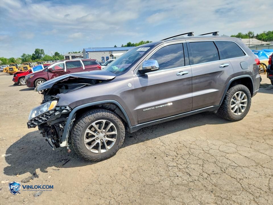 2015 JEEP GRAND CHEROKEE LIMITED – Lot 56189336 auction photo