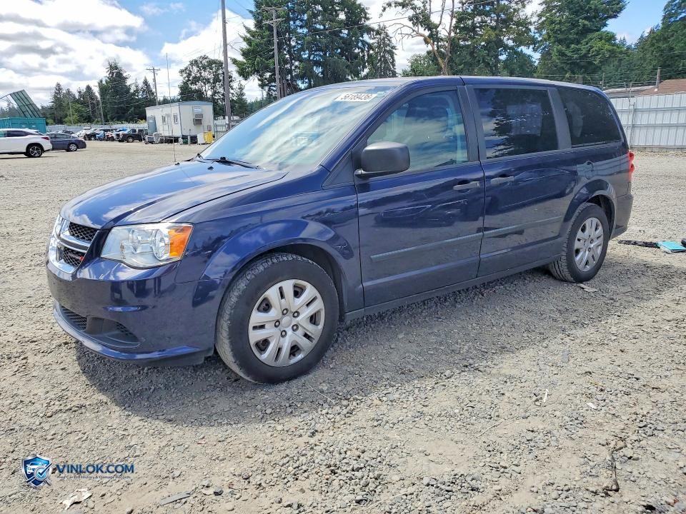 2015 DODGE GRAND CARAVAN SE – Lot 56189436 auction photo