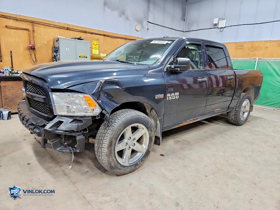2016 RAM 1500 ST – Lot 56190556 auction photo