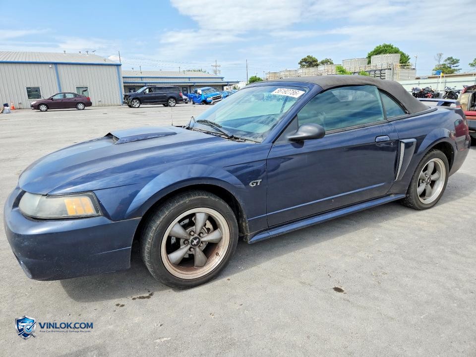 2001 FORD MUSTANG GT – Lot 56192786 auction photo