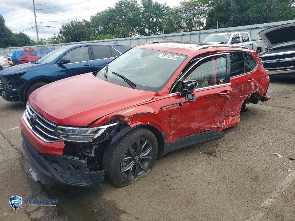 2023 VOLKSWAGEN TIGUAN SE – Lot 56216776 auction photo