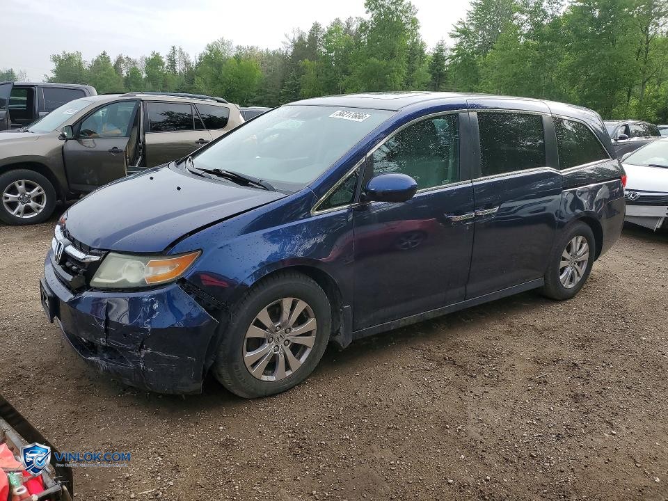 2015 HONDA ODYSSEYEXL – Lot 56217666 auction photo