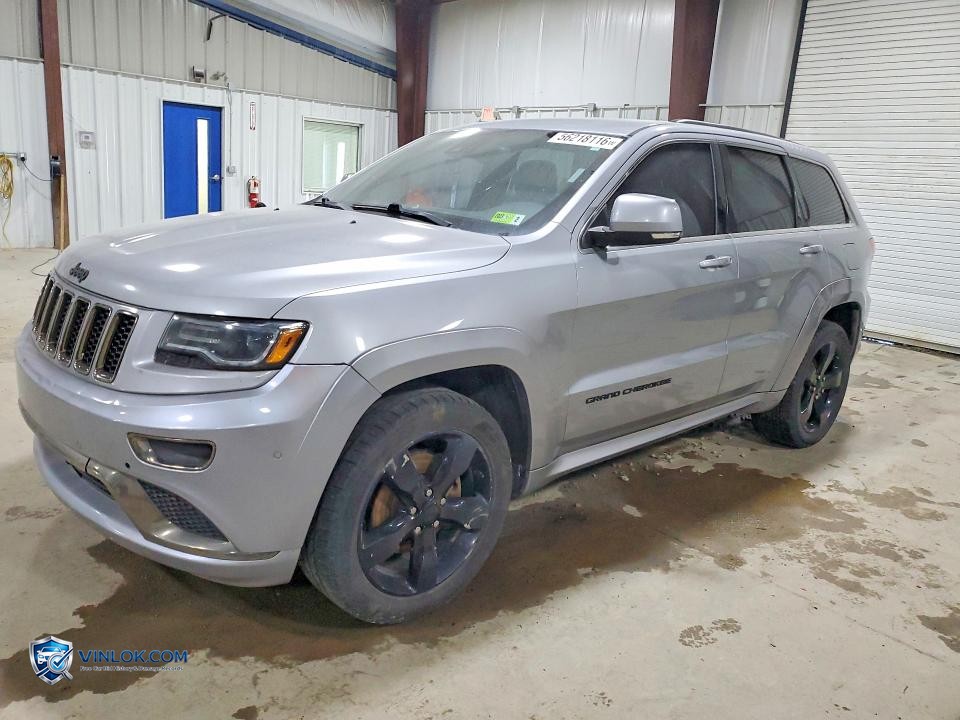 2016 JEEP GRAND CHEROKEE OVERLAND – Lot 56218116 auction photo