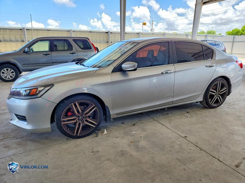 2014 HONDA ACCORD LX – Lot 56221336 auction photo