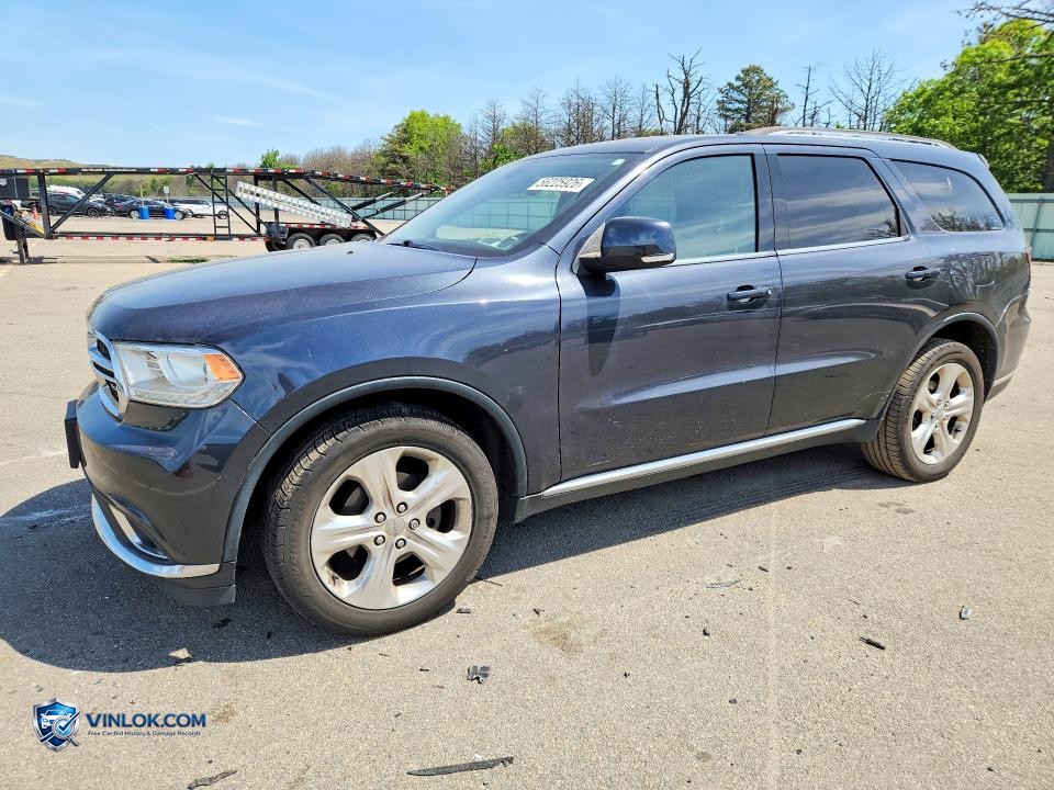 2015 DODGE DURANGO LIMITED – Lot 56225926 auction photo