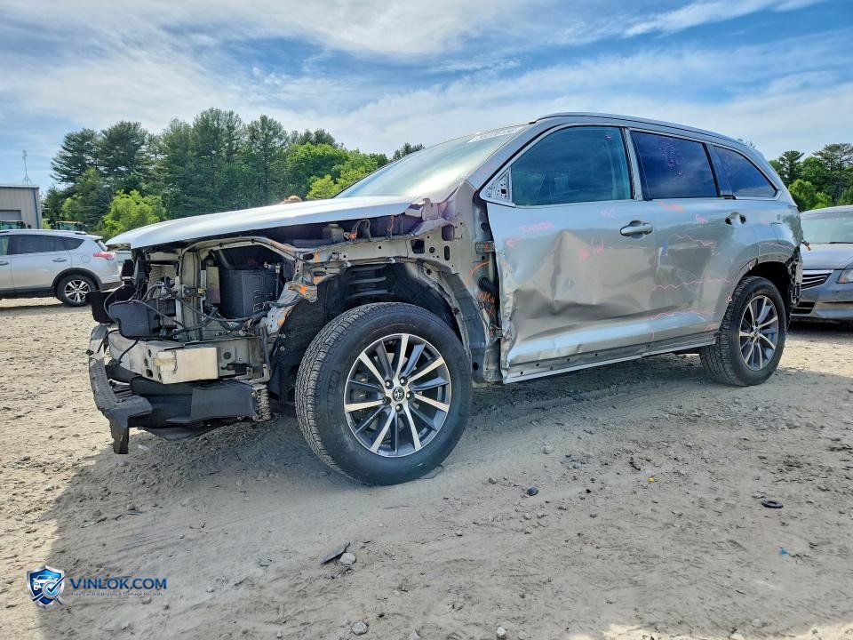 2018 TOYOTA HIGHLANDER XLE – Lot 56226156 auction photo