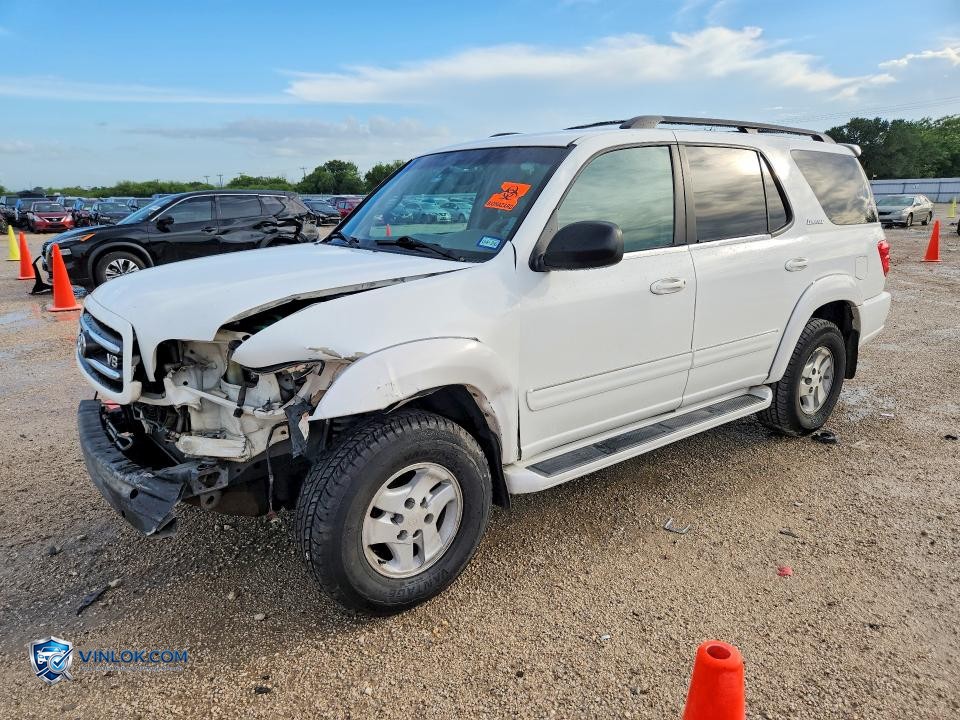 2002 TOYOTA SEQUOIA LIMITED – Lot 56226276 auction photo