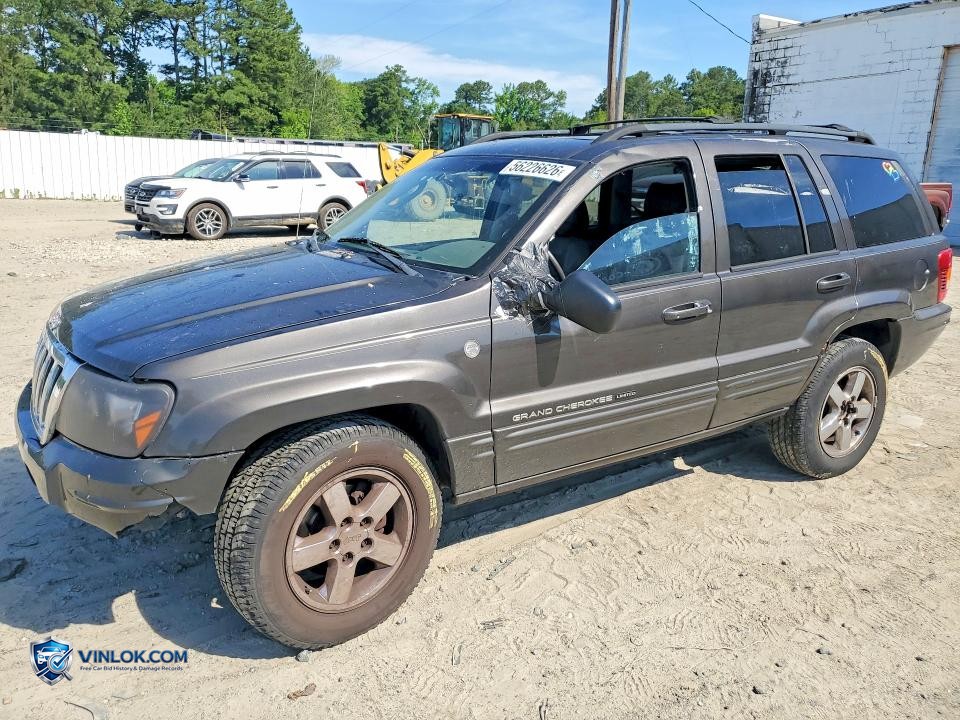 2004 JEEP GRAND CHEROKEE LIMITED – Lot 56226626 auction photo