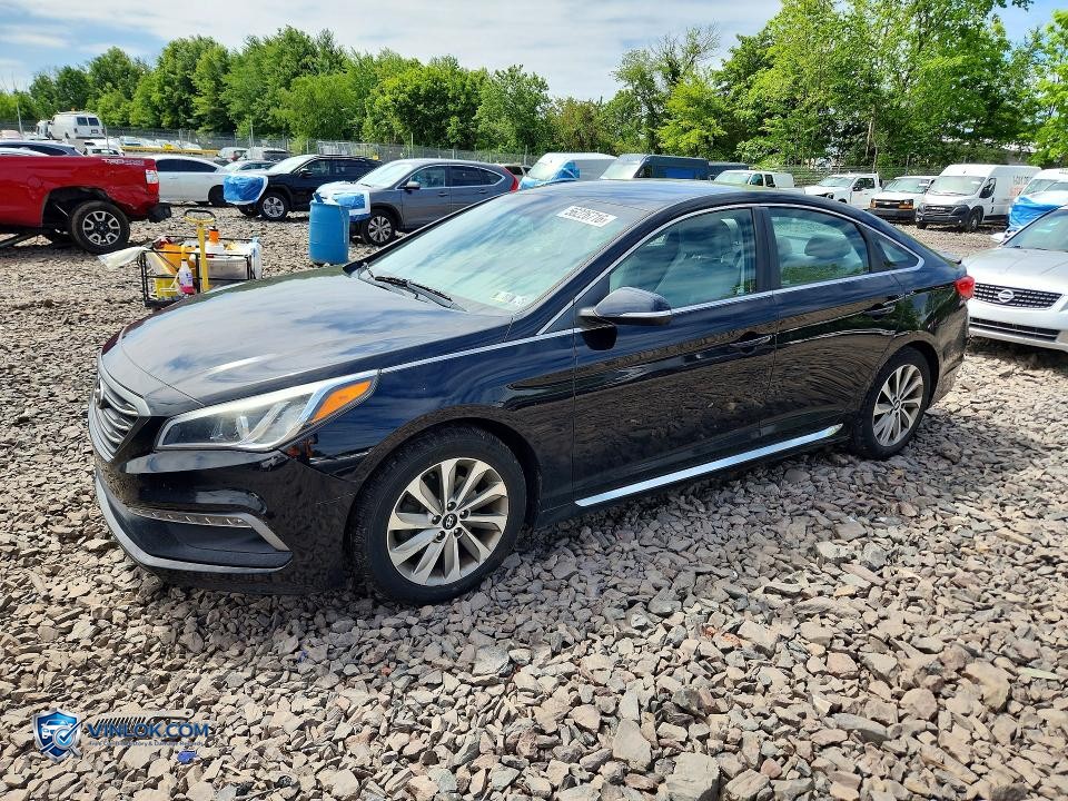 2017 HYUNDAI SONATA SPORT – Lot 56226716 auction photo