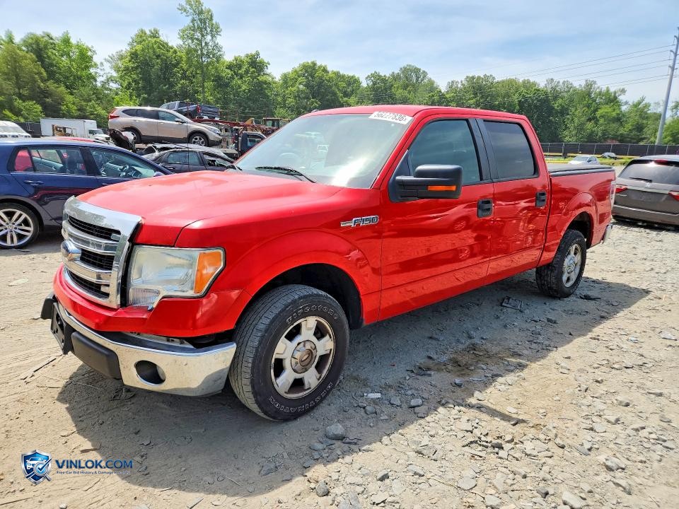 2013 FORD F150 SUPERCREW – Lot 56227836 auction photo