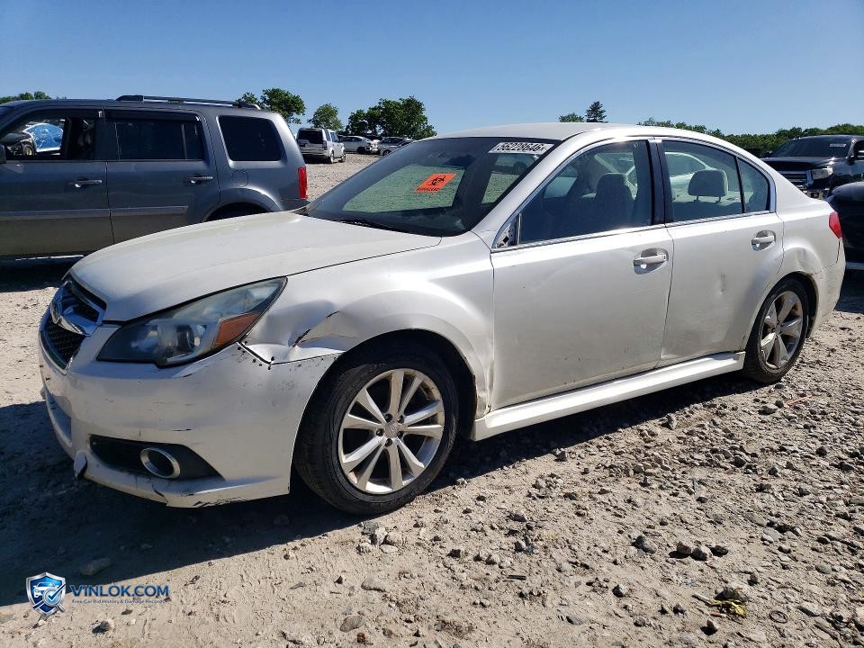 2014 SUBARU LEGACY 2.5I – Lot 56228646 auction photo