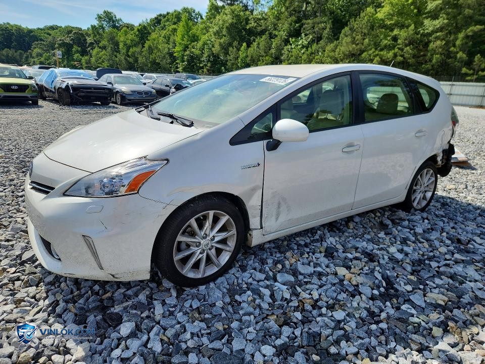 2012 TOYOTA PRIUS V FIVE – Lot 56229126 auction photo