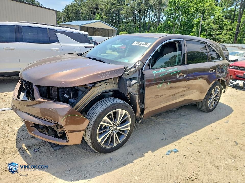 2019 ACURA MDX TECHNOLOGY – Lot 56229446 auction photo