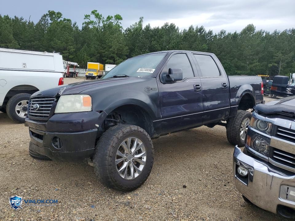 2007 FORD F150 SUPERCREW – Lot 56230096 auction photo