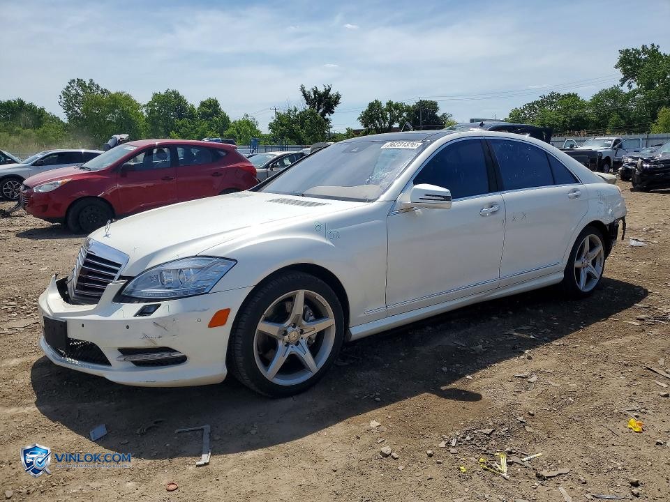 2012 MERCEDES-BENZ S 550 4MATIC – Lot 56231336 auction photo
