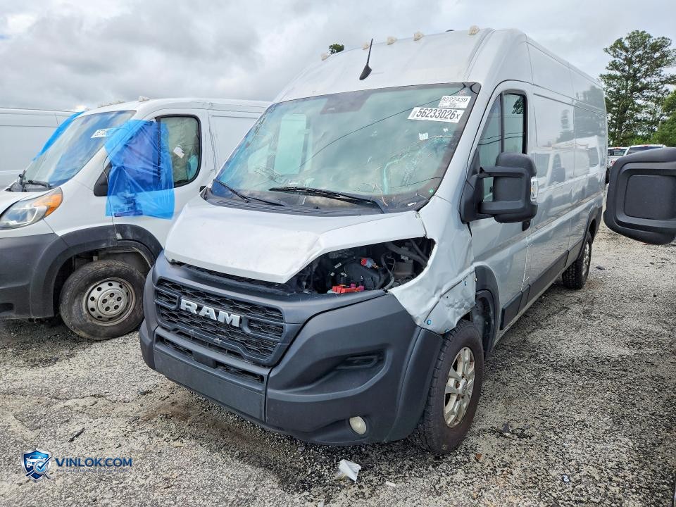 2023 RAM PROMASTER 2500 DELIVERY VAN – Lot 56233026 auction photo