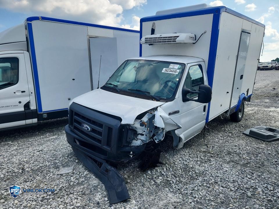 2023 FORD ECONOLINE E350 SUPER DUTY CUTAWAY VAN – Lot 56234446 auction photo