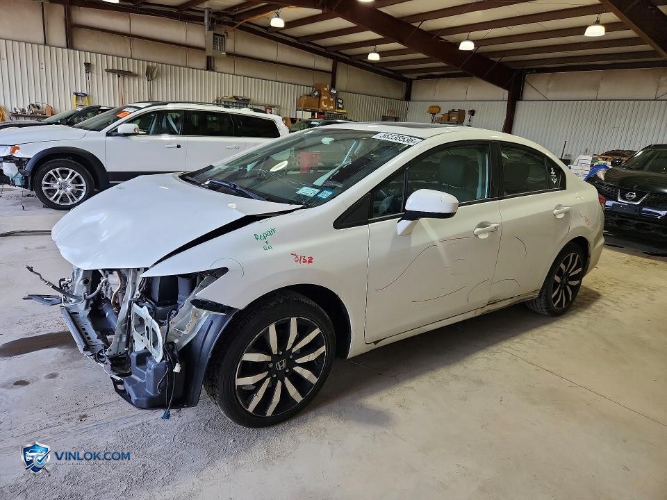 2015 HONDA CIVIC EXL – Lot 56238536 auction photo