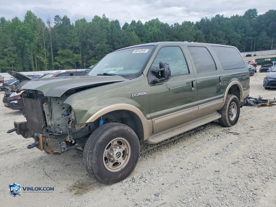2002 FORD EXCURSION LIMITED – Lot 56242546 auction photo