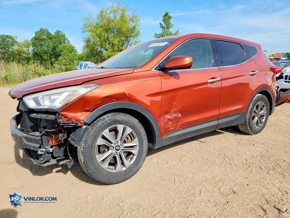 2015 HYUNDAI SANTA FE SPORT 2.4L – Lot 56245476 auction photo
