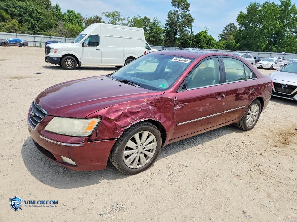 2009 HYUNDAI SONATA LIMITED – Lot 56250666 auction photo