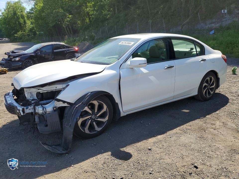 2017 HONDA ACCORD EXL – Lot 56252066 auction photo