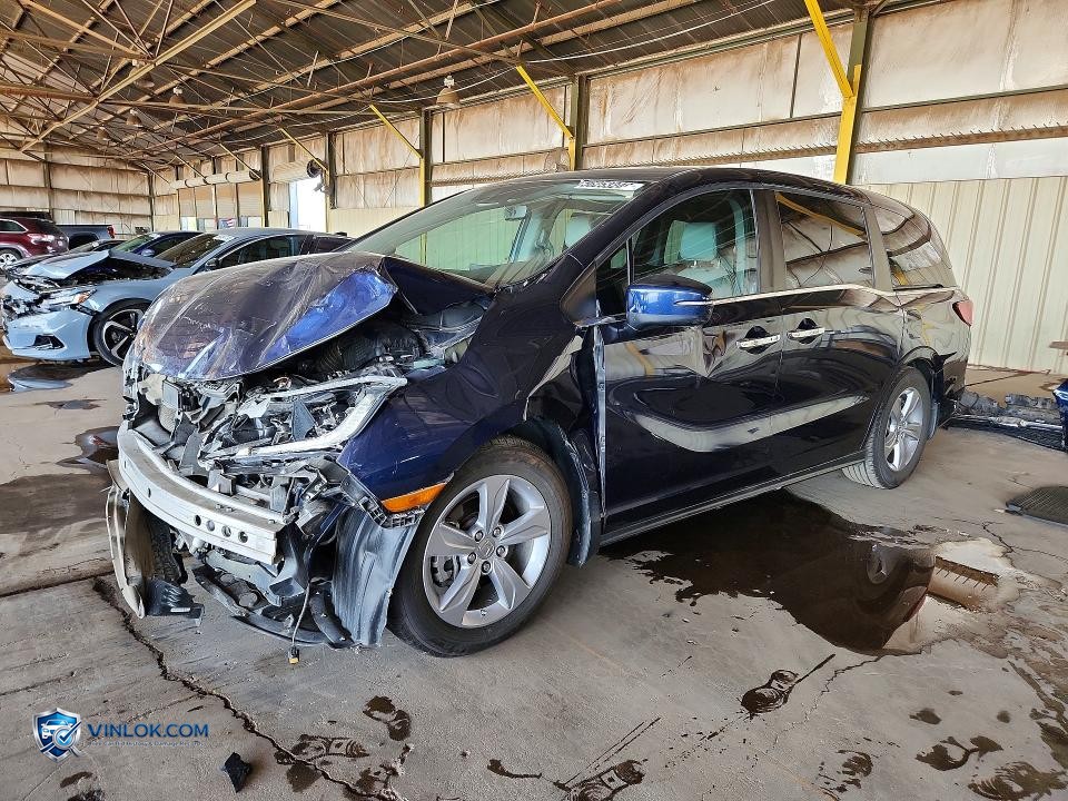 2019 HONDA ODYSSEY EXL – Lot 56253246 auction photo