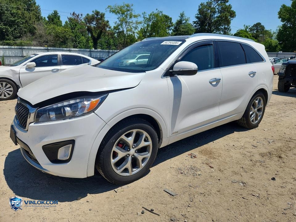 2016 KIA SORENTO SX V6 – Lot 56254486 auction photo