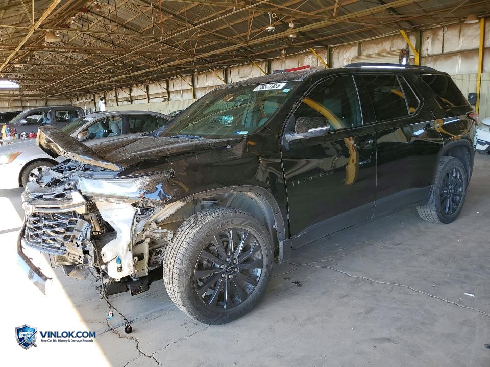 2023 CHEVROLET TRAVERSE RS – Lot 56254936 auction photo