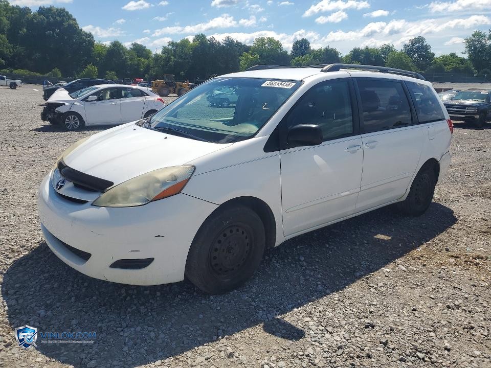2009 TOYOTA SIENNA LE 7-PASSENGER – Lot 56255456 auction photo