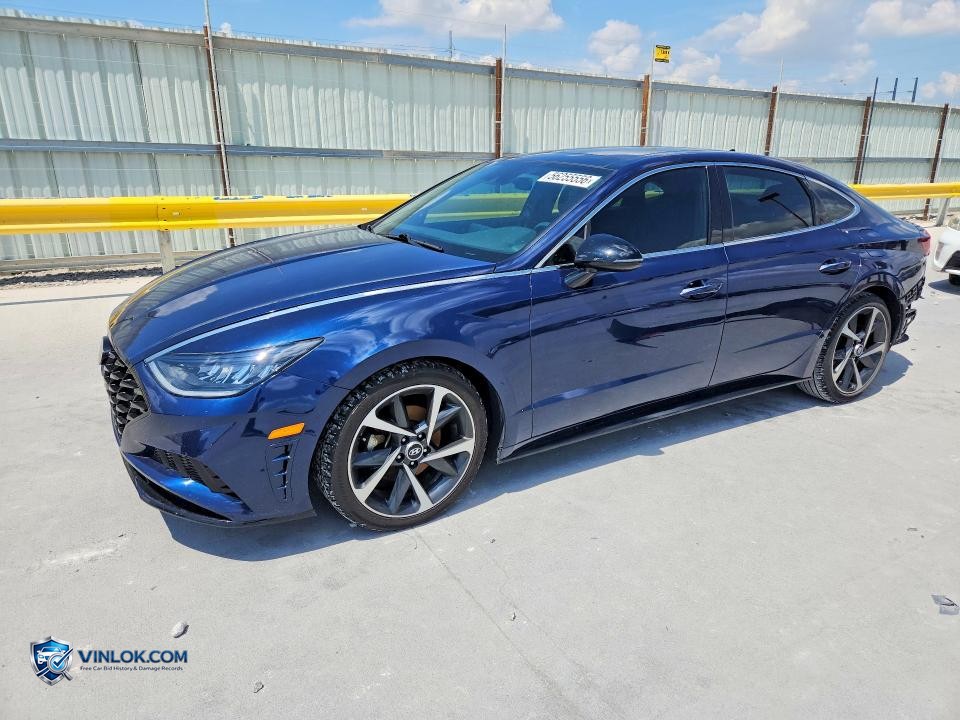 2022 HYUNDAI SONATA SEL PLUS – Lot 56255556 auction photo