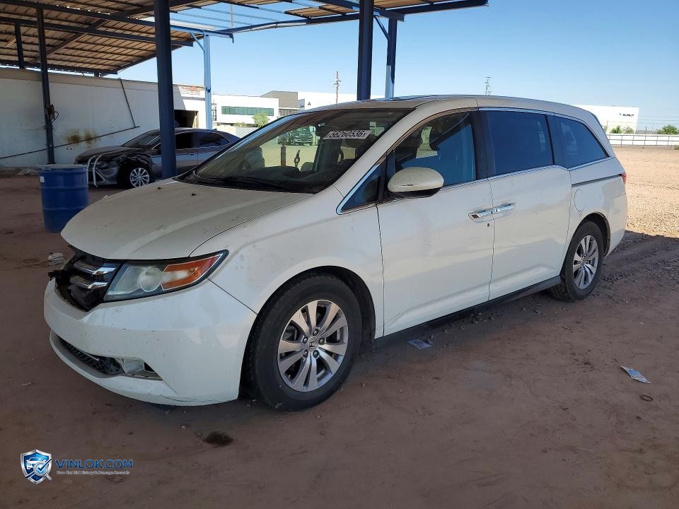 2014 HONDA ODYSSEY EXL – Lot 56260536 auction photo