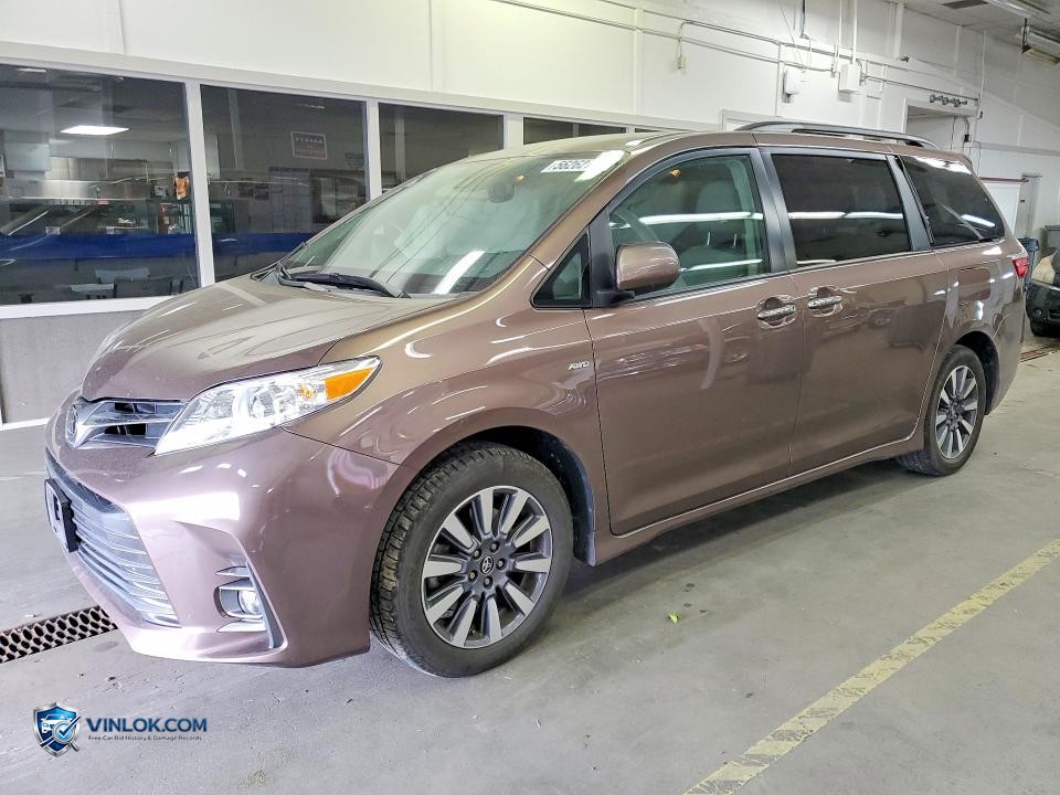 2018 TOYOTA SIENNA XLE 7-PASSENGER – Lot 56262776 auction photo